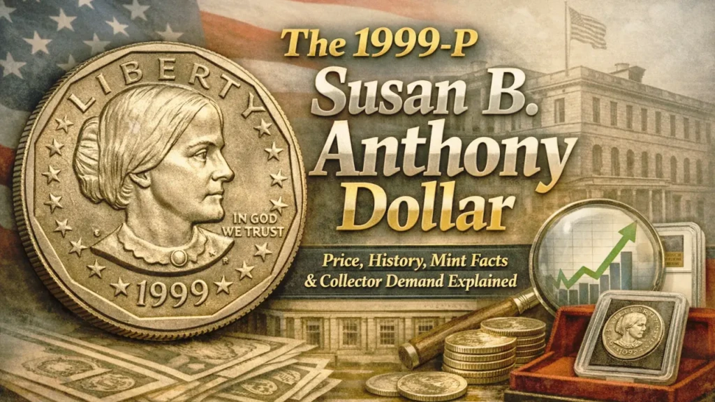 1999-P Susan B. Anthony Dollar