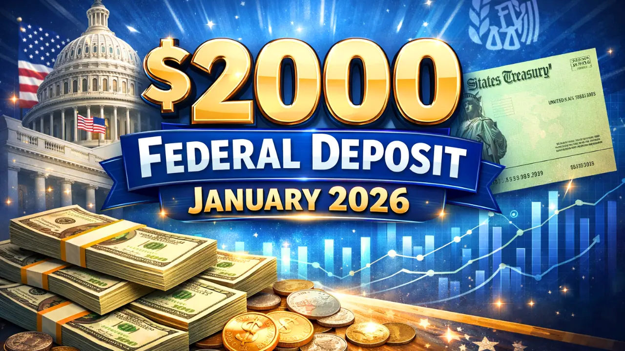 $2000 Federal Deposit January 2026