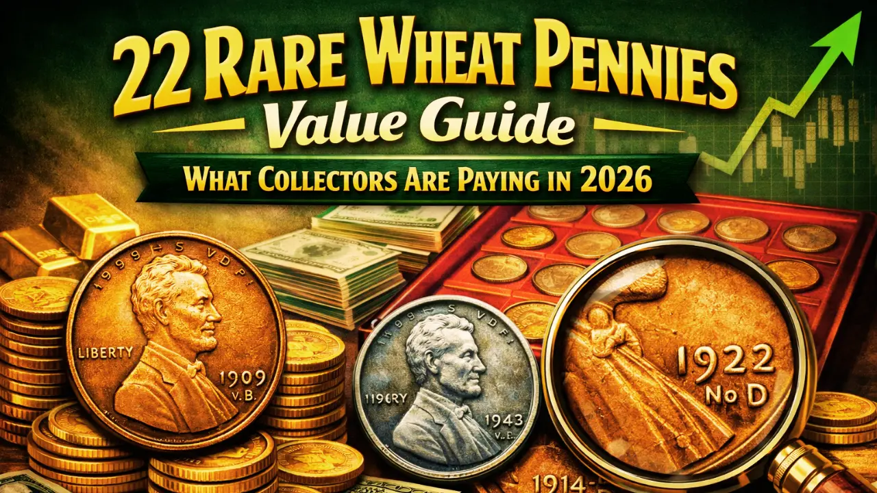 22 Rare Wheat Pennies Value Guide