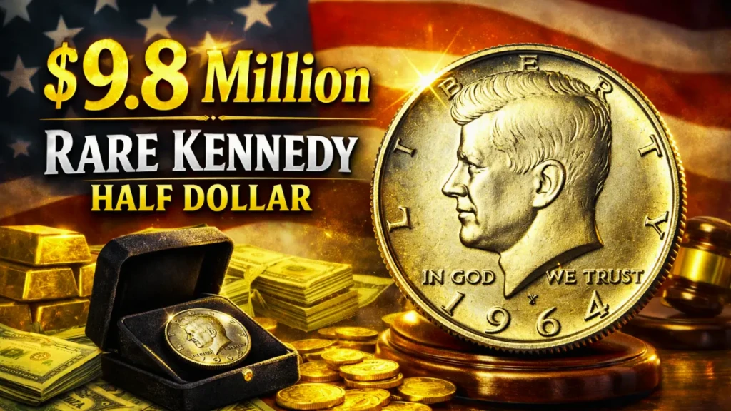 $9.8 Million Rare Kennedy Half Dollar