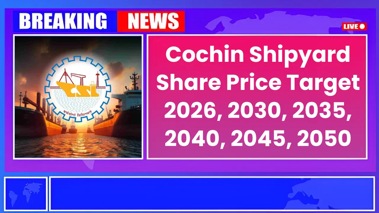 Cochin Shipyard Share Price Target 2026, 2030, 2035, 2040, 2045, 2050
