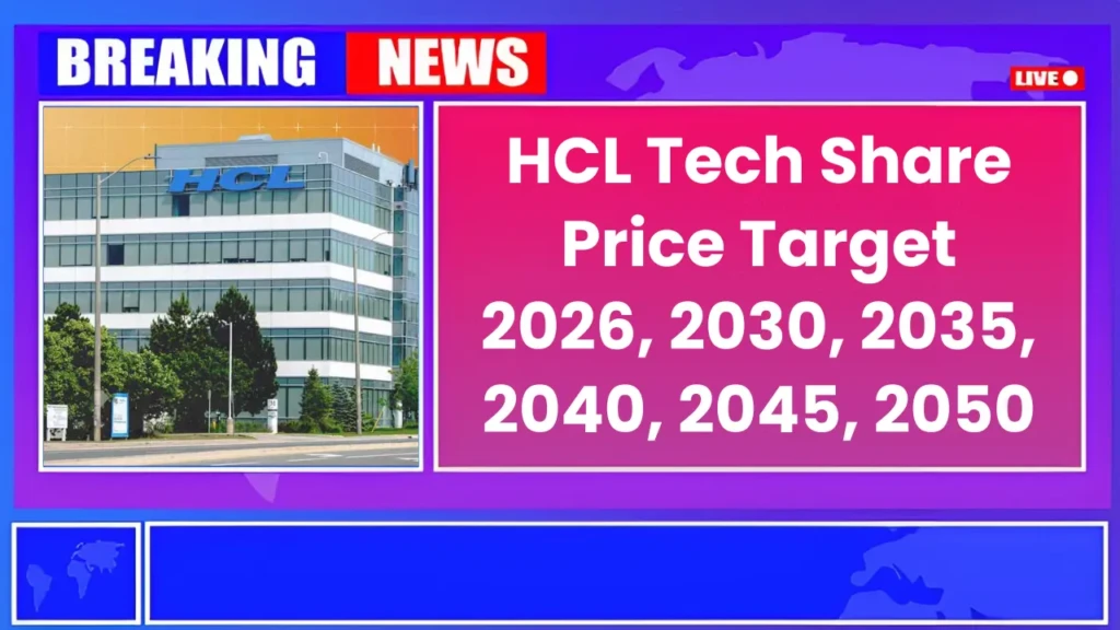 HCL Tech Share Price Target 2026, 2030, 2035, 2040, 2045, 2050