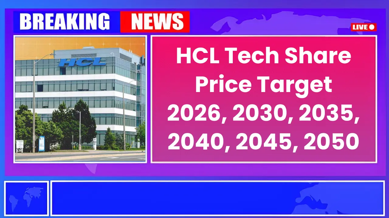 HCL Tech Share Price Target 2026, 2030, 2035, 2040, 2045, 2050