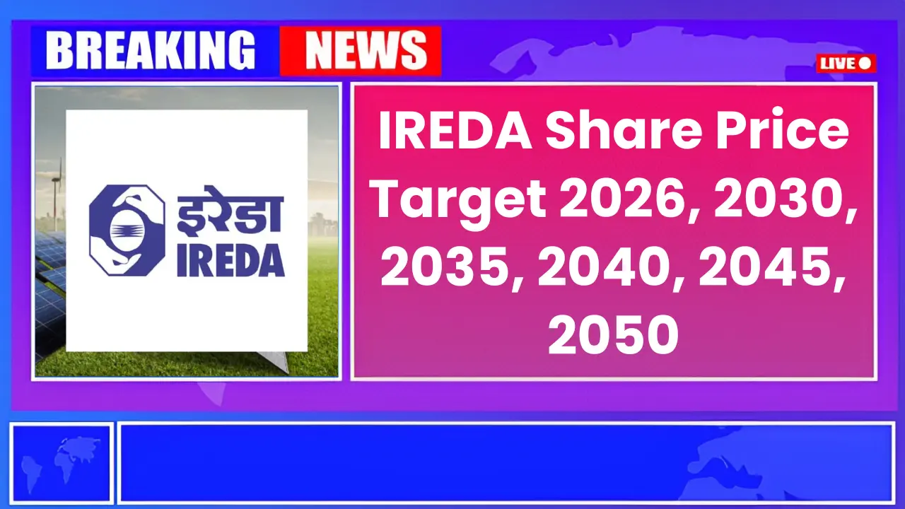 IREDA Share Price Target 2026, 2030, 2035, 2040, 2045, 2050