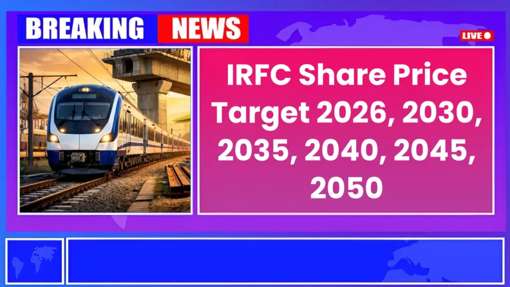 IRFC Share Price Target 2026, 2030, 2035, 2040, 2045, 2050