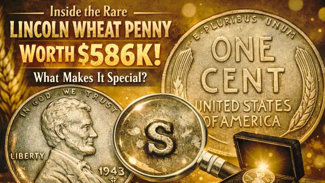 Rare Lincoln Wheat Penny Worth $586K