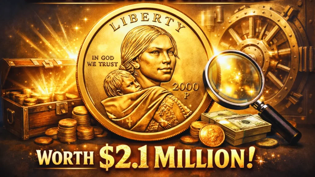 Rare Sacagawea Dollar Coin Worth $2.1 Million